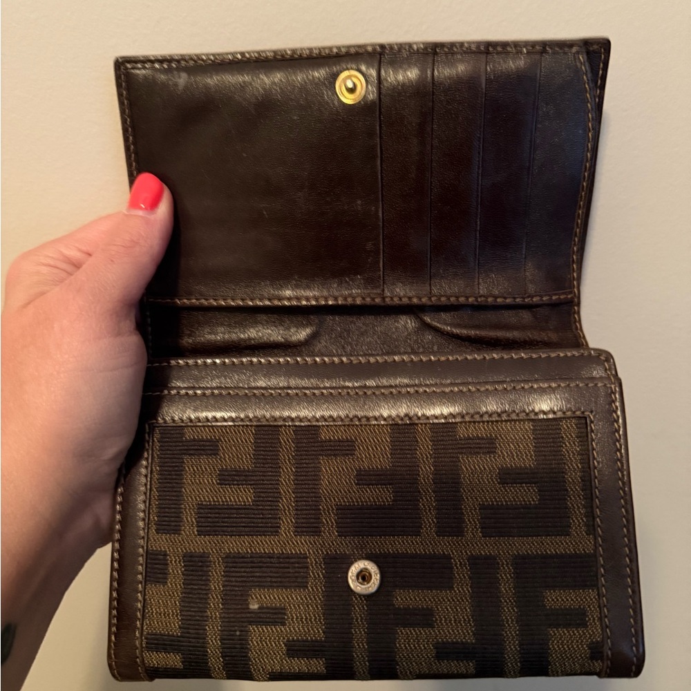 Fendi Zucca Compact Wallet - Picture 5 of 8